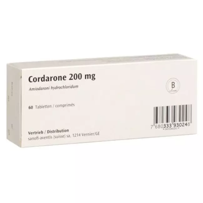 Кордарон 200 мг 60 таблеток 