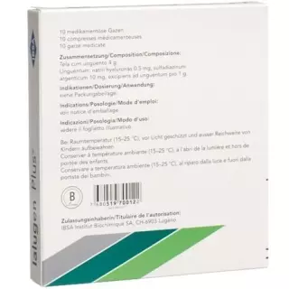 Марля Ialugen Plus медична 10х10 см 10 шт