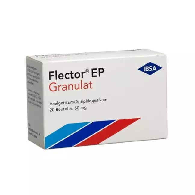Flector EP Gran 50 mg Btl 20 шт Flector EP Gran 50 mg Btl 20 шт