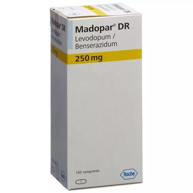 Мадопар ДР таблетки 250 мг DS 100 шт Мадопар ДР таблетки 250 мг DS 100 шт
