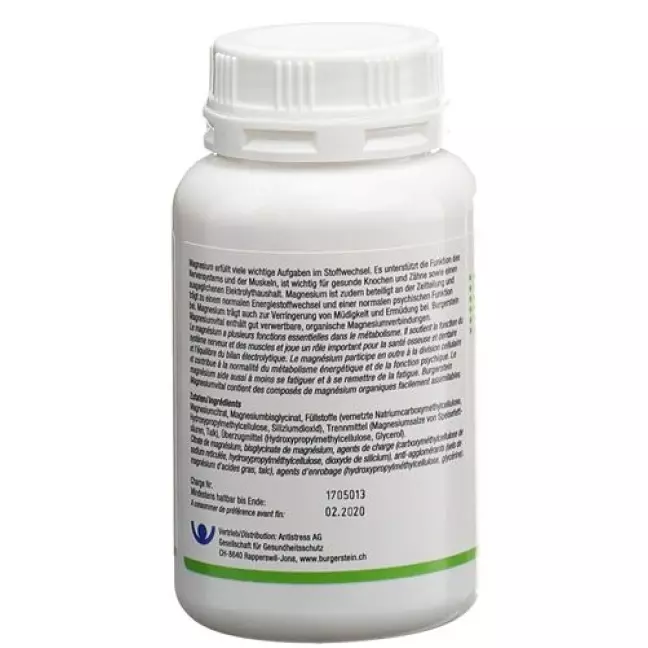 Burgerstein Magnesiumvital таблетки Ds 120 шт