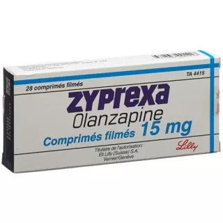 Zyprexa Filmtable 15 мг 28 шт