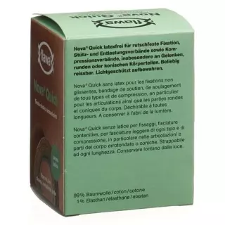 Безлатексний бинт Flawa Nova Quick 8 см x 4,5 м