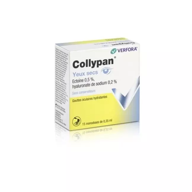 Collypan Dry Eyes Gtt Opht 15 Monodos 0,35 мл
