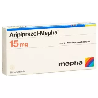 Арипіпразол-Мефа таблетки 15 мг 28 шт