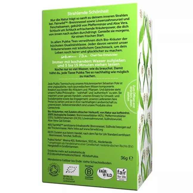 Органічний пакетик Pukka Clear Tea 20 шт