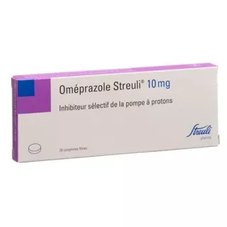 Омепразол Streuli Filmtable 10 мг 28 шт