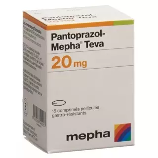 ПАНТОПРАЗОЛ Мефа Тева плівка таблетки 20 мг