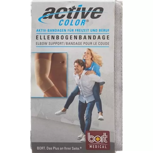 Bort Aktive Color Ellenbogenbandage размер S -26см телесный цвет Bort Aktive Color Ellenbogenbandage размер S -26см телесный цвет