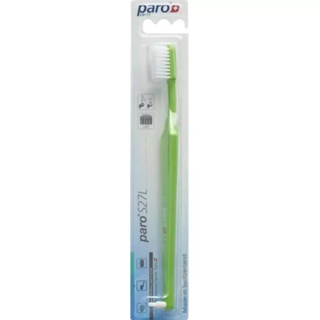 Зубна щітка PARO S27L soft 3 ряди з проміжком