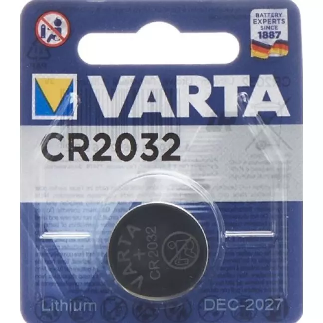 Літієві батареї VARTA CR2032 3V Blist Літієві батареї VARTA CR2032 3V Blist