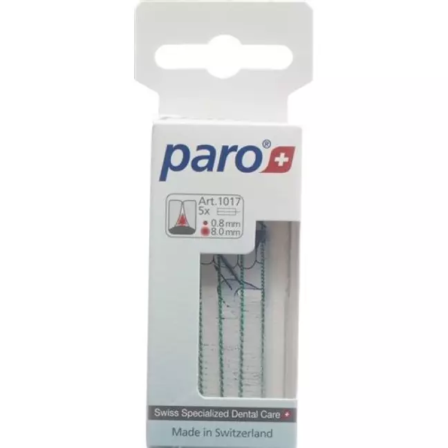 Paro Isola Long 8мм Medium Grun zylindrisch 5 штук