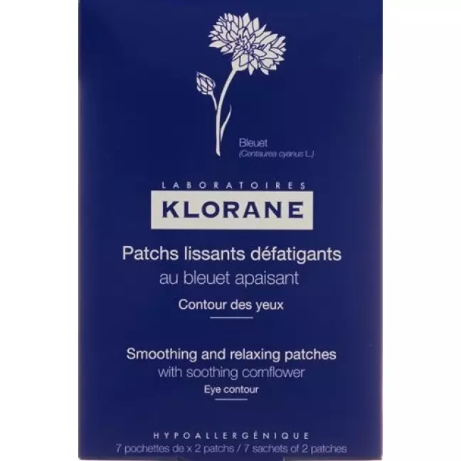 Подушечки для очей Klorane Bleuet 7 x 2 шт Подушечки для очей Klorane Bleuet 7 x 2 шт