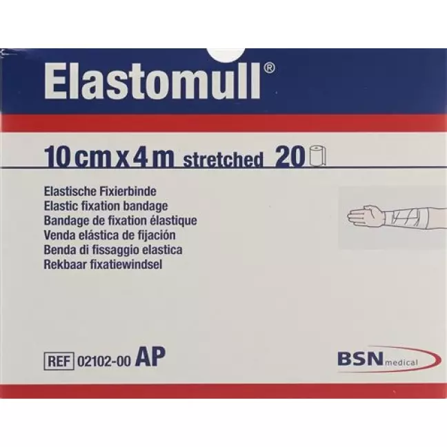 Elastomull марлевый бинт Weiss 4мX10см 20 штук Elastomull марлевый бинт Weiss 4мX10см 20 штук