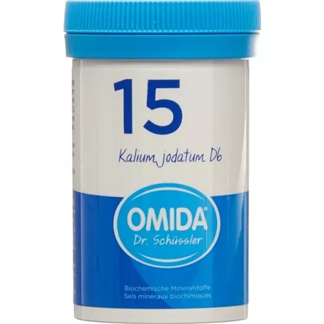 Omida Schüssler Nr15 йодат калію таблетки D 6 Ds 100 г Omida Schüssler Nr15 йодат калію таблетки D 6 Ds 100 г