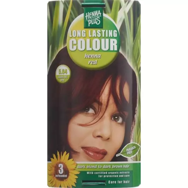 HENNA PLUS Long Last Color 5.64 червона хна HENNA PLUS Long Last Color 5.64 червона хна