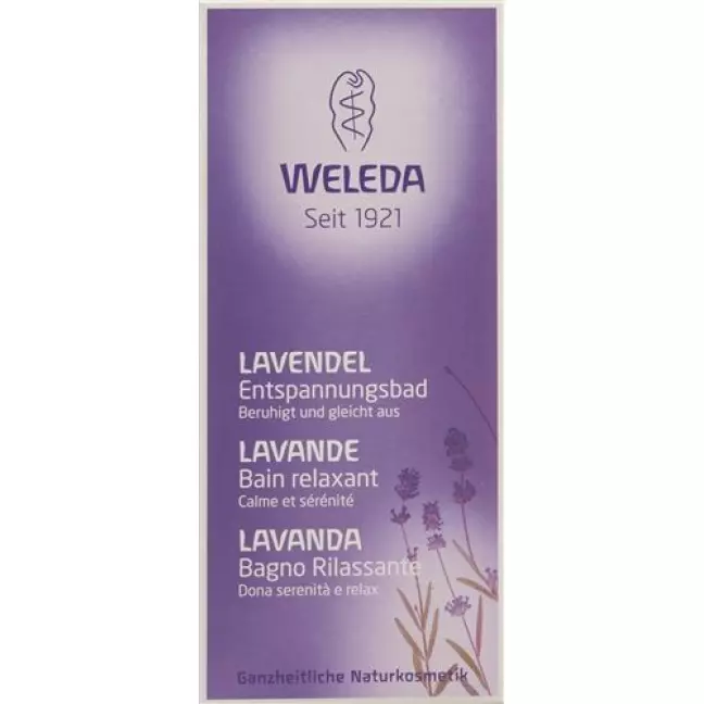 Ванна Weleda Lavender Relaxation Bath Fl 200 мл