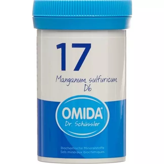 Omida Schüssler Nr17 Manganum sulfuricum таблетки D 6 Ds 100 г