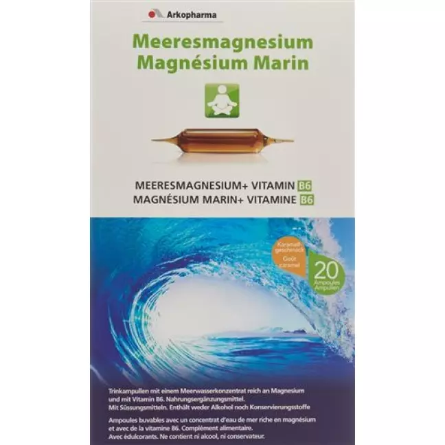 Магній морський Arkopharma 20 Trinkamp 15 мл Магній морський Arkopharma 20 Trinkamp 15 мл