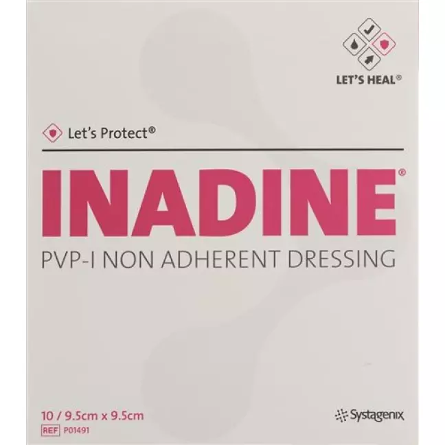 Let’s Protect Inadine Wundauflage 9.5x9.5см 10 пакетиков Let’s Protect Inadine Wundauflage 9.5x9.5см 10 пакетиков