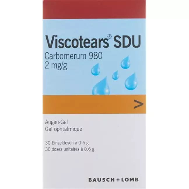 Viscotears SDU Eye Gel 30 Monodos 0,6 г Viscotears SDU Eye Gel 30 Monodos 0,6 г