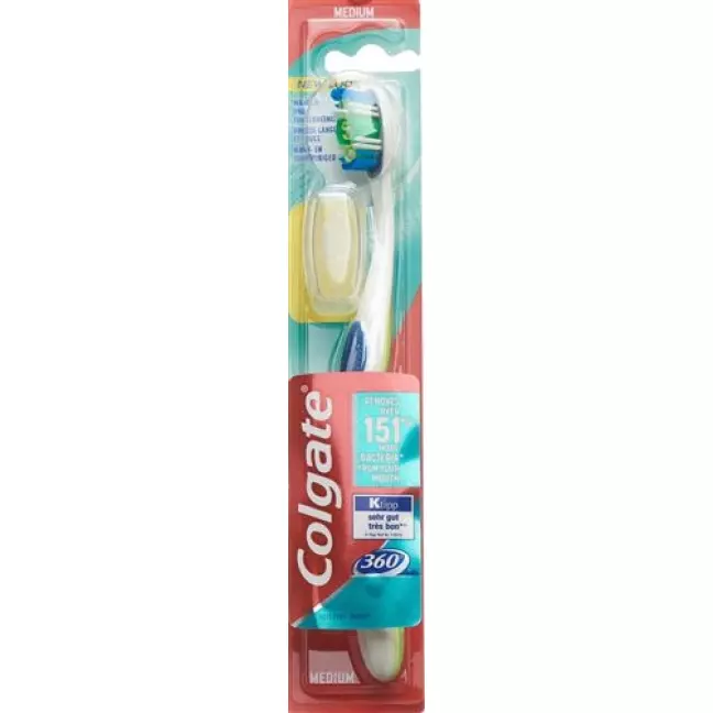 Зубна щітка Colgate 360° середня