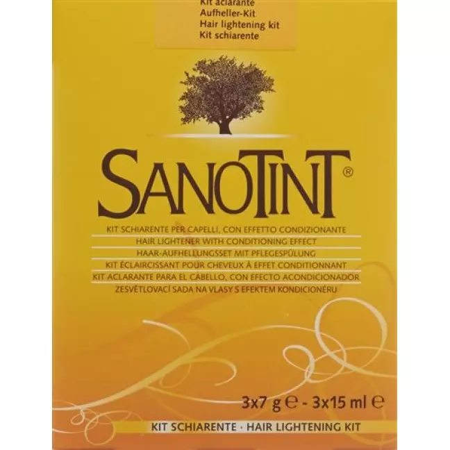 Sanotint Kit Set mit Aufheller Sanotint Kit Set mit Aufheller