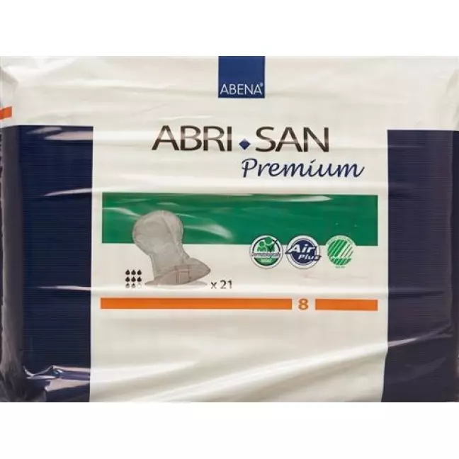 Вкладиш Abri-San Premium анатомічної форми №8 36х63см помаранчевий