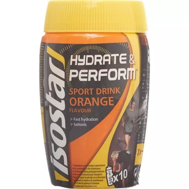 Isostar Hydrate and Perform Plv Orange Ds 400 г Isostar Hydrate and Perform Plv Orange Ds 400 г
