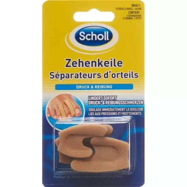 Scholl Zehenkeile 1 Klein/2 Gross Scholl Zehenkeile 1 Klein/2 Gross