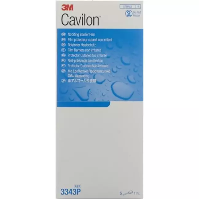 Аплікатор для захисту шкіри без подразнень 3M Cavilon 5 пакетиків 1 мл Аплікатор для захисту шкіри без подразнень 3M Cavilon 5 пакетиків 1 мл