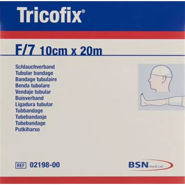 Бинт трубчастий TRICOFIX GrF 7-10см/20м