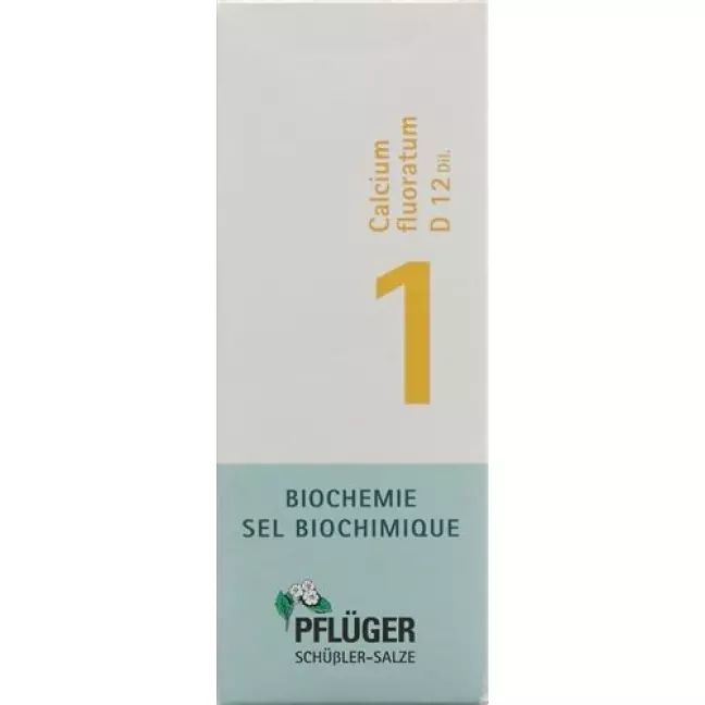 PFLÜGER SCHÜSSLER № 1 Calc fluor краплі D12 30 мл