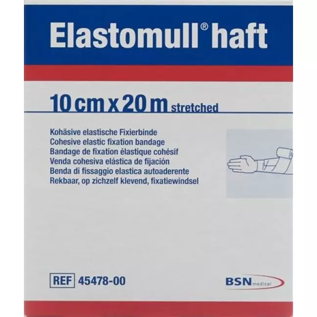 Elastomull Haft марлевый бинт Weiss 20мX10см рулон Elastomull Haft марлевый бинт Weiss 20мX10см рулон