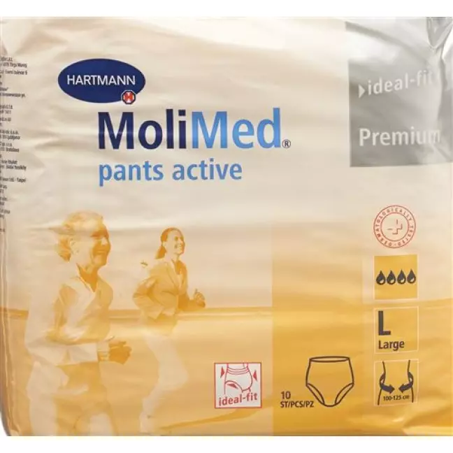 Molimed Pants active Gr3 100-125см великі 10 шт Molimed Pants active Gr3 100-125см великі 10 шт