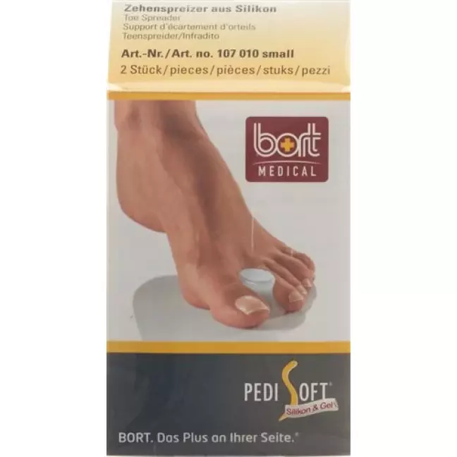 Bort Pedisoft Zehenspreizer Small 2 штуки Bort Pedisoft Zehenspreizer Small 2 штуки