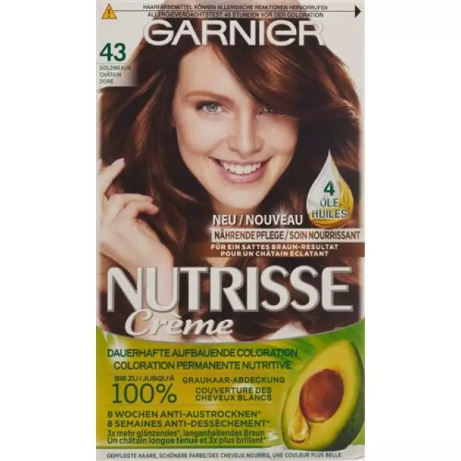 Nutrisse Nahrende Color-Maske 43 Capuccino Nutrisse Nahrende Color-Maske 43 Capuccino