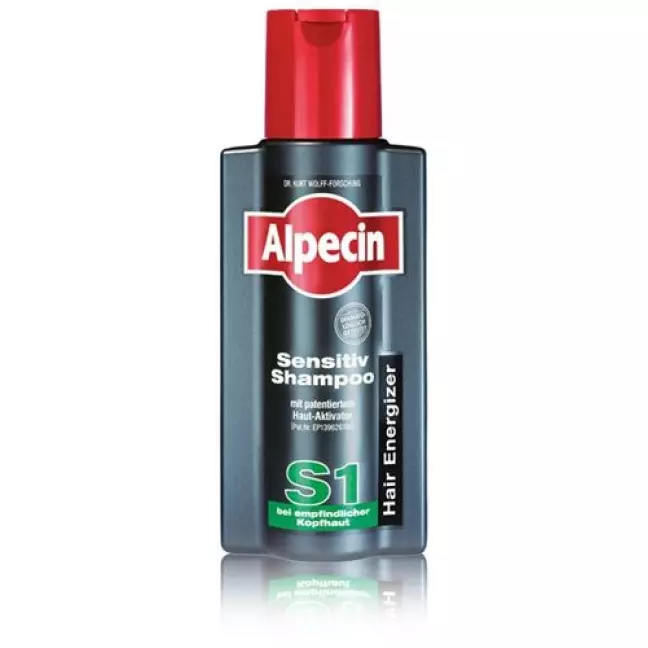 Шампунь для чутливого волосся Alpecin Energizer S1 250 мл
