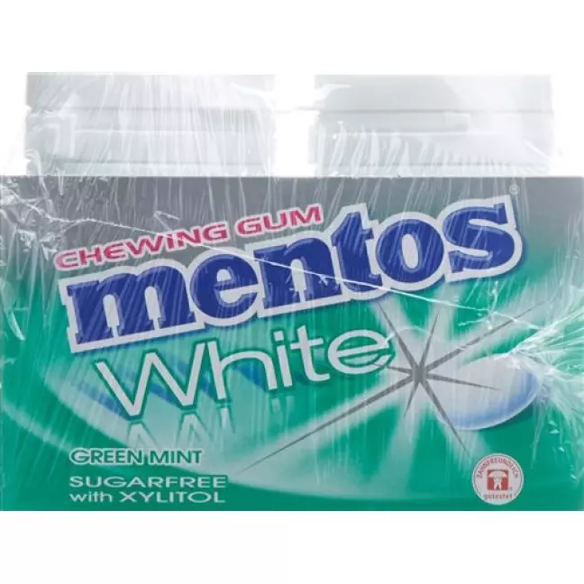 Mentos Gum White Green Mint 6 х 75 г