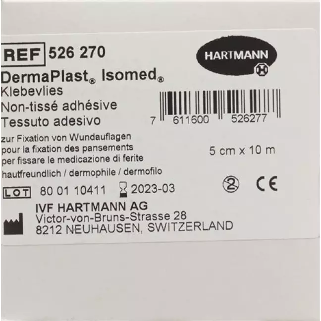 Dermaplast Isomed Klebevlies 10мX5см Weiss рулон Dermaplast Isomed Klebevlies 10мX5см Weiss рулон