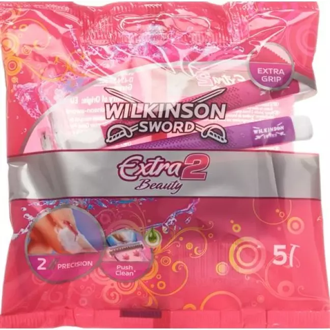 Wilkinson Extra 2 Beauty Einweg Rasier Damen 5 штук Wilkinson Extra 2 Beauty Einweg Rasier Damen 5 штук