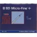 BD Micro-Fine+ U100 інсуліновий шприц 12,7x0,33 100x1 мл