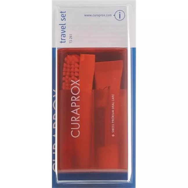 Curaprox Ts 261 Travel-Set Reisezahnb M Zahnpasta