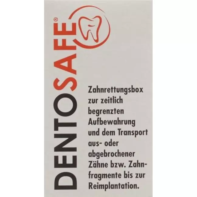 Коробка для порятунку зубів DENTOSAFE Коробка для порятунку зубів DENTOSAFE