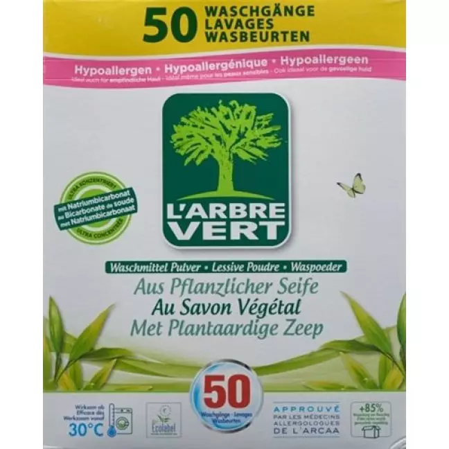 Пральний порошок L'ARBRE VERT Пральний порошок L'ARBRE VERT