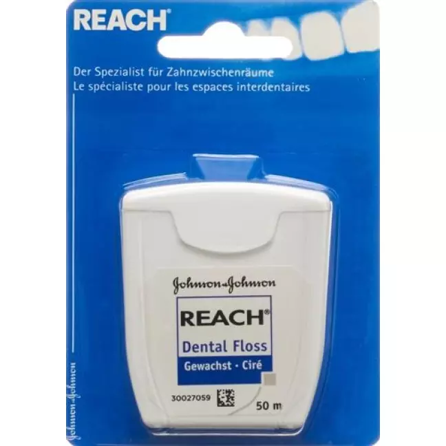 Reach Zahnseide 50m Gewachst Reach Zahnseide 50m Gewachst