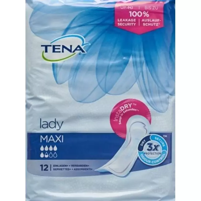 TENA LADY DISCREET MAXI 12 ШТ TENA LADY DISCREET MAXI 12 ШТ