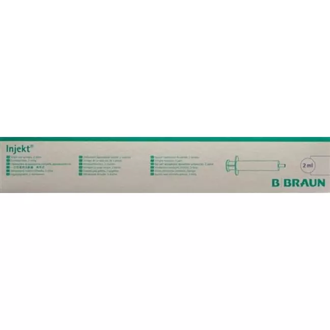 Braun Injektionsspritze 2мл Luer 2-teilig Zentrisch 100 штук Braun Injektionsspritze 2мл Luer 2-teilig Zentrisch 100 штук