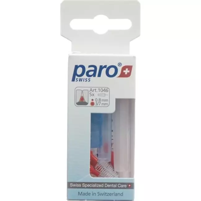 PARO ISOLA F 3/7 мм тонкий червоний конічний 5 шт