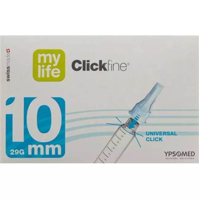 Mylife Clickfine Pen Nadel 29г x 10мм 100 штук Mylife Clickfine Pen Nadel 29г x 10мм 100 штук